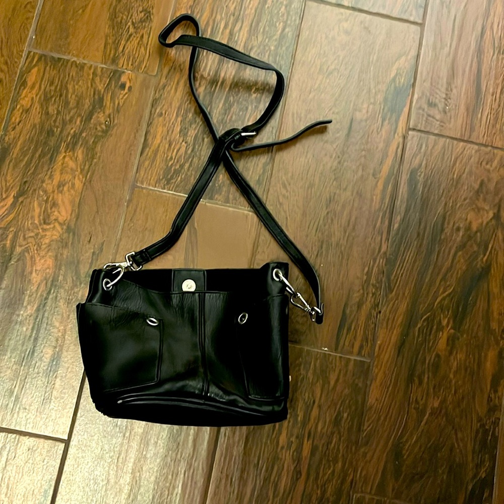 Steve Madden purse real leather